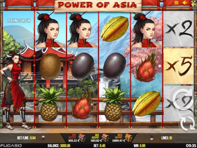 «Power of Asia» — игровые автоматы демо играть бесплатно в казино Фараон